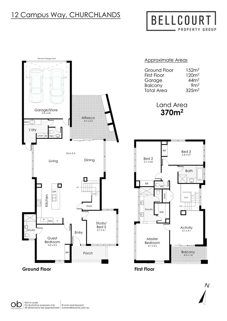 Floorplan of Homely house listing, 12 Campus Way, Churchlands WA 6018