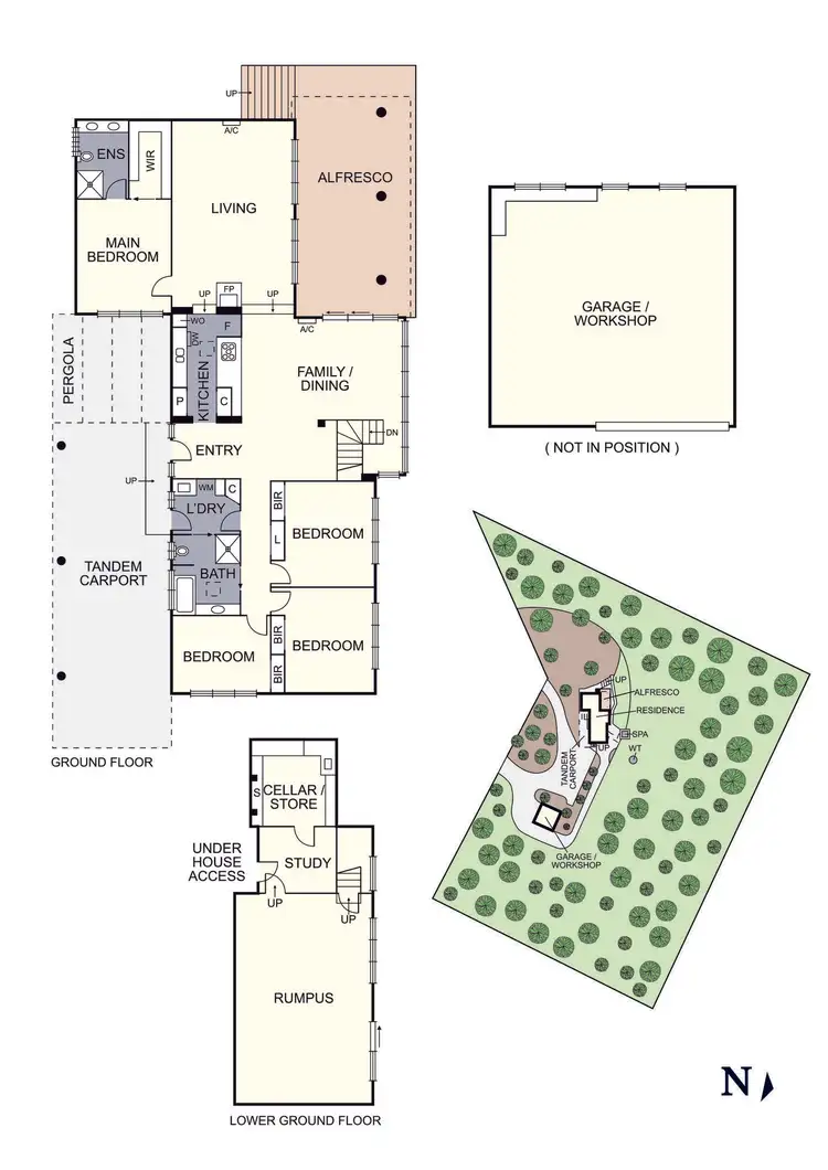 Floorplan of Homely house listing, 19 Scotts Angle Road, Wattle Glen VIC 3096