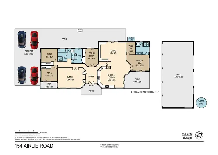 Floorplan of Homely rural property listing, 154 Airlie Road, Pullenvale QLD 4069