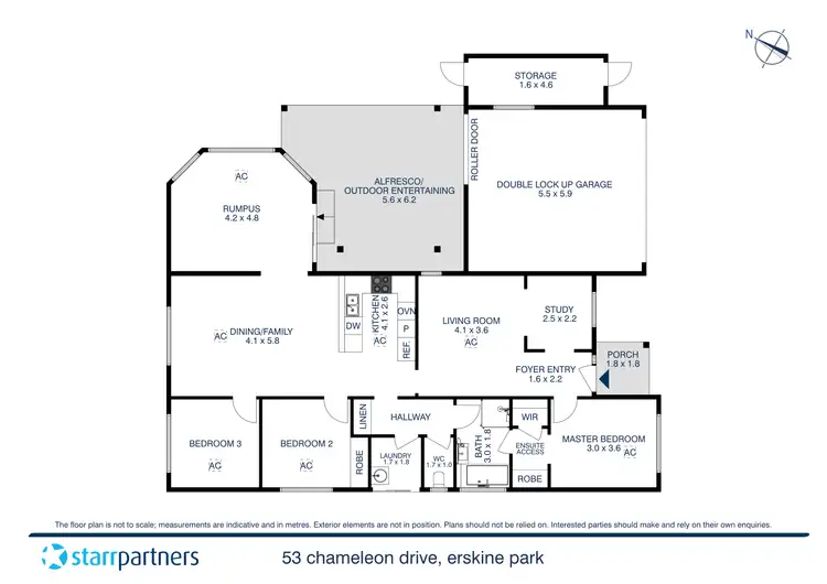 Floorplan of Homely house listing, 53 Chameleon Drive, Erskine Park NSW 2759