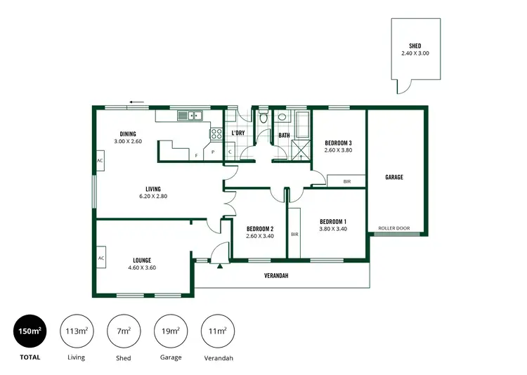 Floorplan of Homely house listing, 48 Zanker Drive, Mount Barker SA 5251