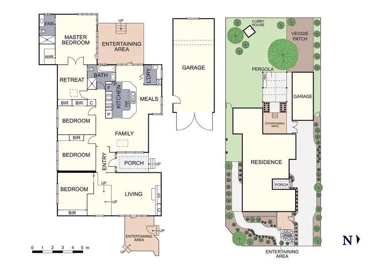 Floorplan of Homely house listing, 28 Rankin Road, Boronia VIC 3155