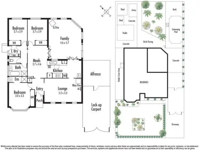 Floorplan of Homely house listing, 131 Rawdon Hill Drive, Dandenong North VIC 3175