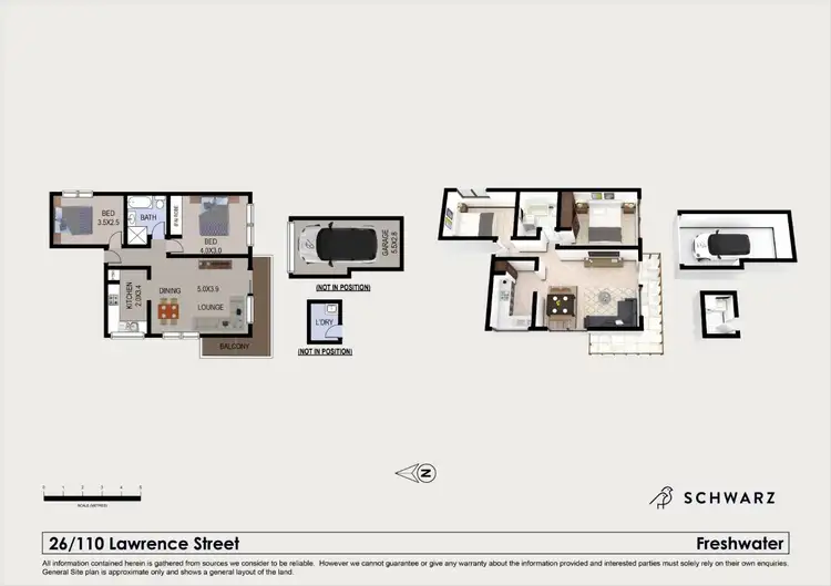 Floorplan of Homely unit listing, 26/110 Lawrence Street, Freshwater NSW 2096