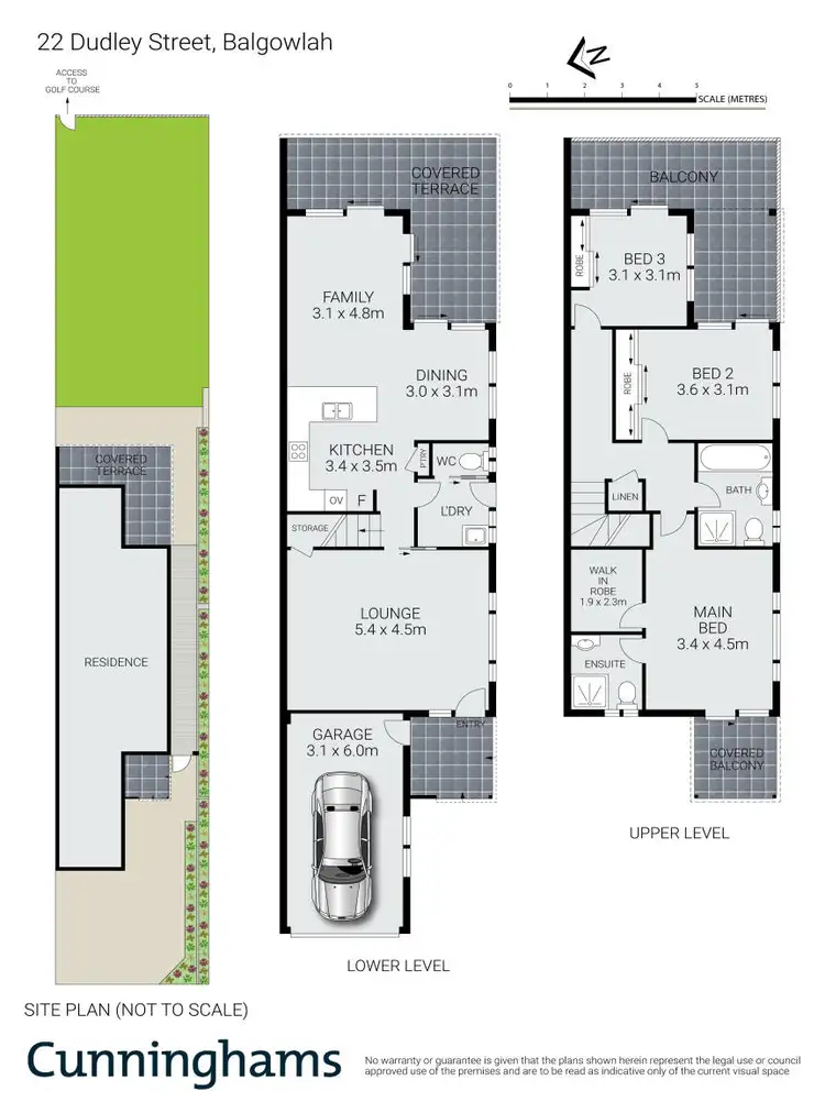 Floorplan of Homely semi-detached listing, 22 Dudley Street, Balgowlah NSW 2093
