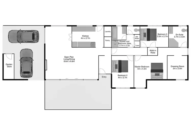 Floorplan of Homely house listing, 8 Ardell Street, Kenmore QLD 4069