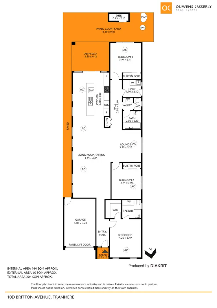 Floorplan of Homely house listing, 10D Britton Avenue, Tranmere SA 5073