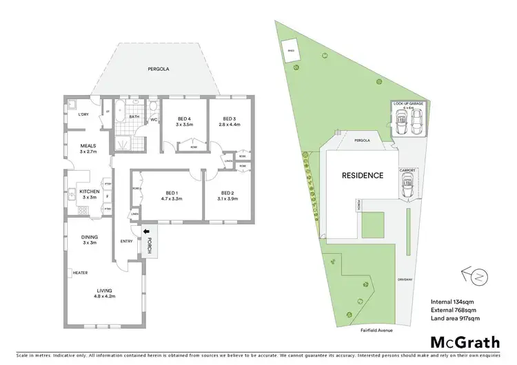 Floorplan of Homely house listing, 21 Fairfield Avenue, Belmont VIC 3216