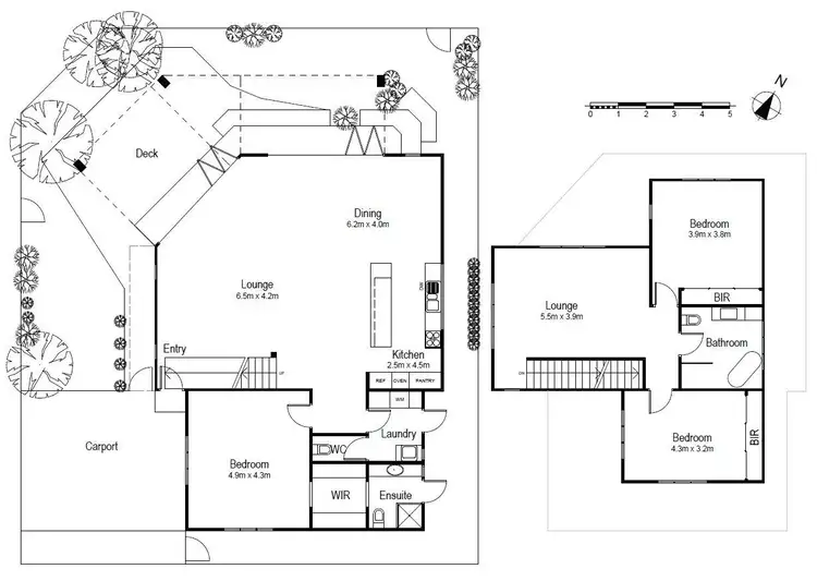 Floorplan of Homely house listing, 165 Vista Drive, Cape Woolamai VIC 3925