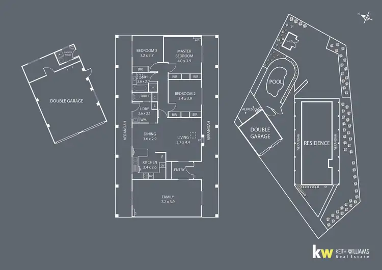 Floorplan of Homely house listing, 3 Kestrel Close, Traralgon VIC 3844