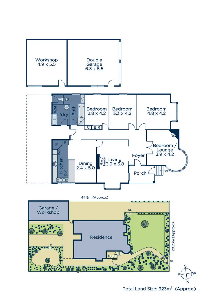 Floorplan of Homely house listing, 159 Through Road, Camberwell VIC 3124