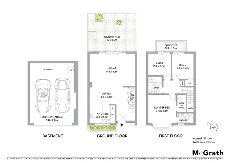 Floorplan of Homely townhouse listing, 10/197 Princes Highway, Kogarah NSW 2217