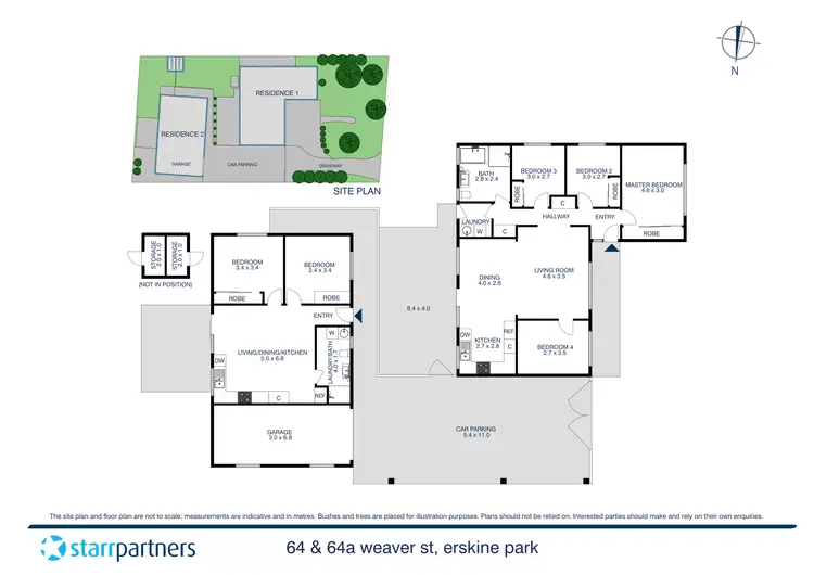 Floorplan of Homely house listing, 64 Weaver Street, Erskine Park NSW 2759