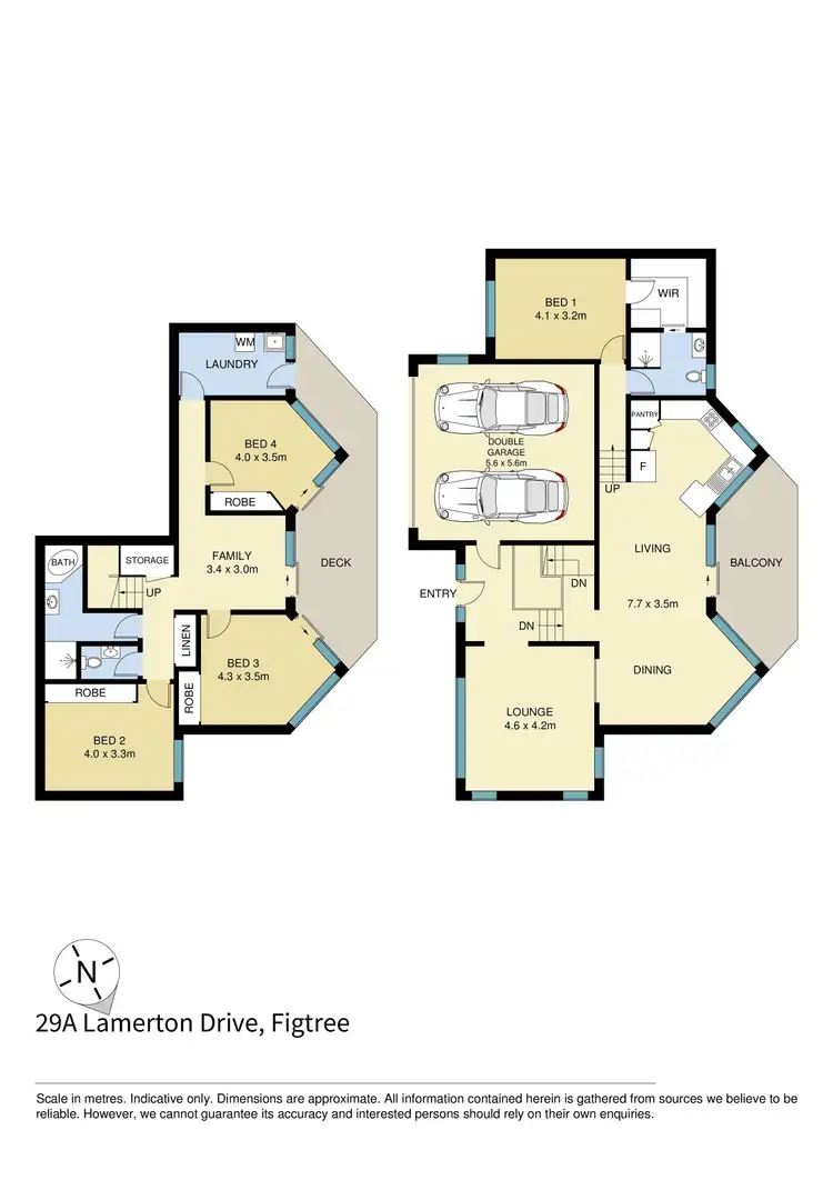 Floorplan of Homely house listing, 29a Lamerton Drive, Figtree NSW 2525