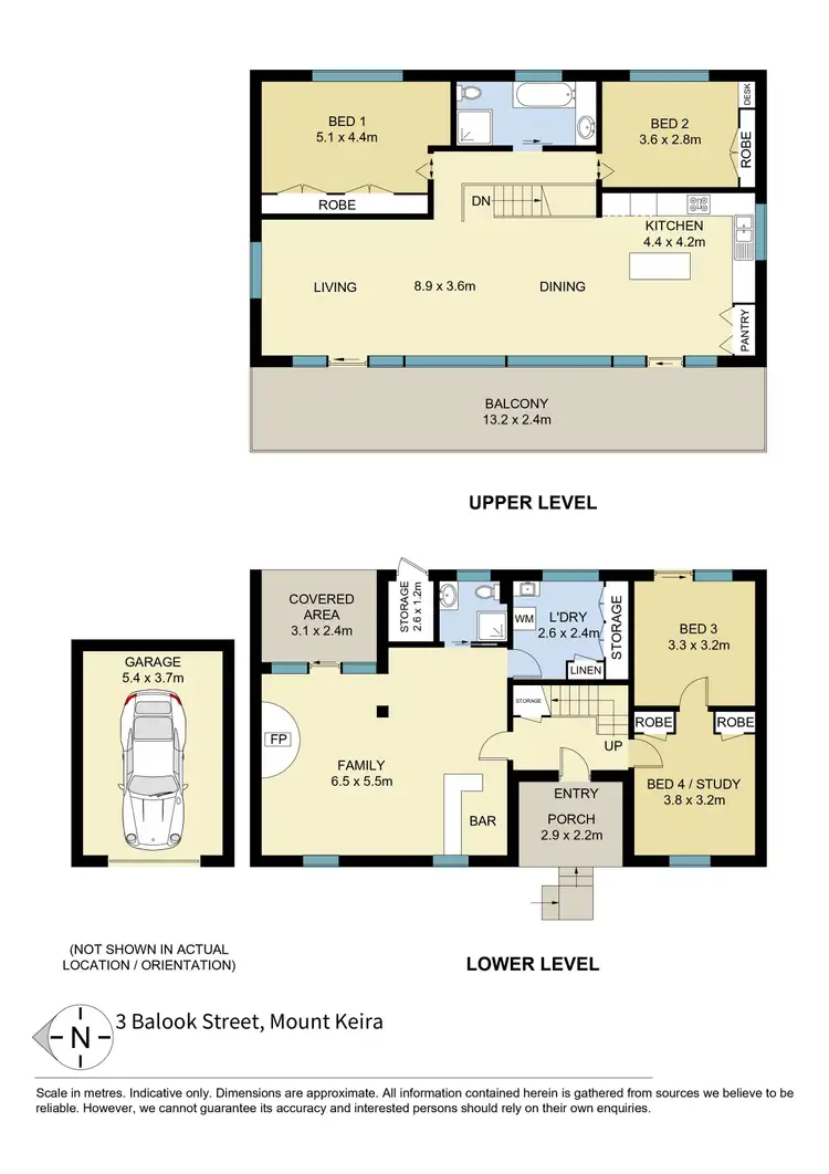 Floorplan of Homely house listing, 3 Balook Street, Mount Keira NSW 2500