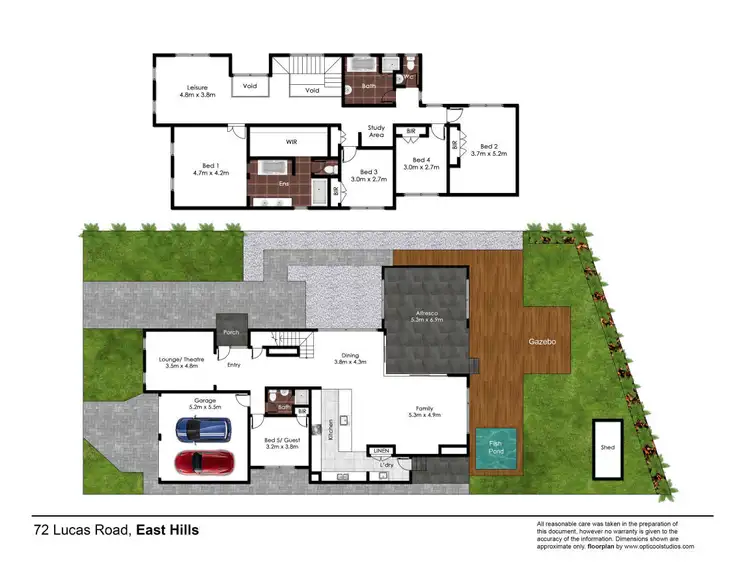 Floorplan of Homely house listing, 72 Lucas Road, East Hills NSW 2213