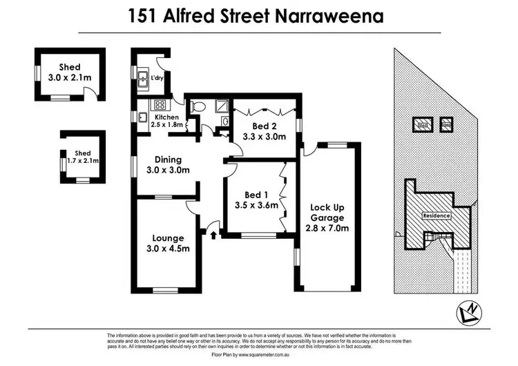 Floorplan of Homely house listing, 151 Alfred Street, Narraweena NSW 2099
