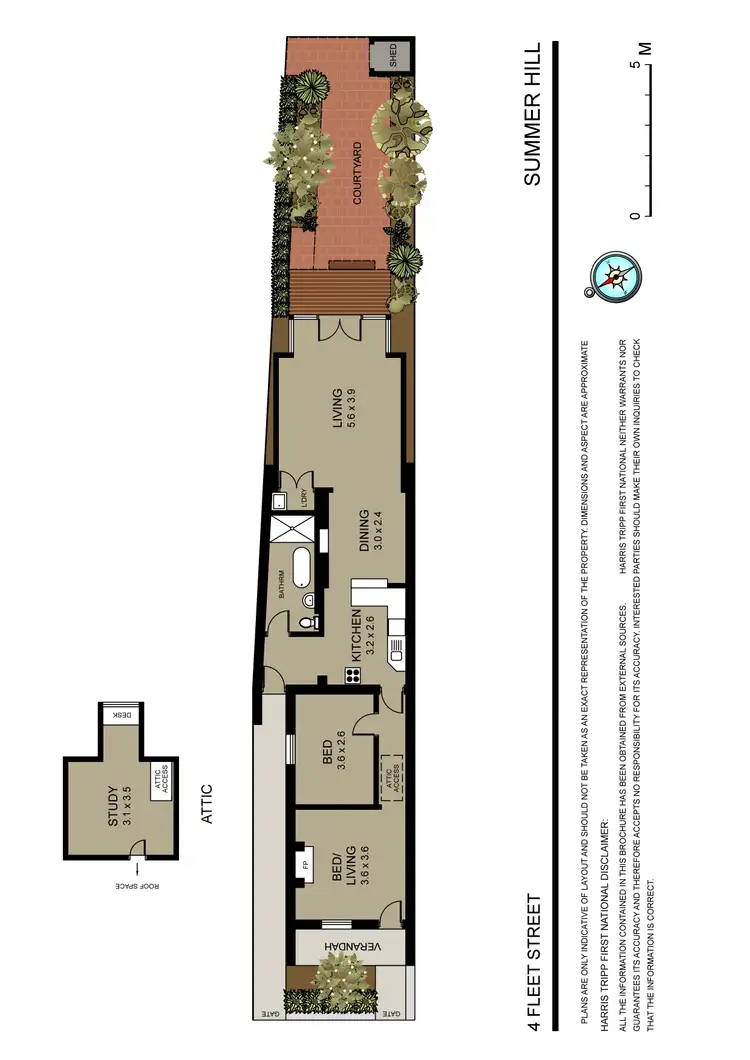 Floorplan of Homely house listing, 4 Fleet Street, Summer Hill NSW 2130