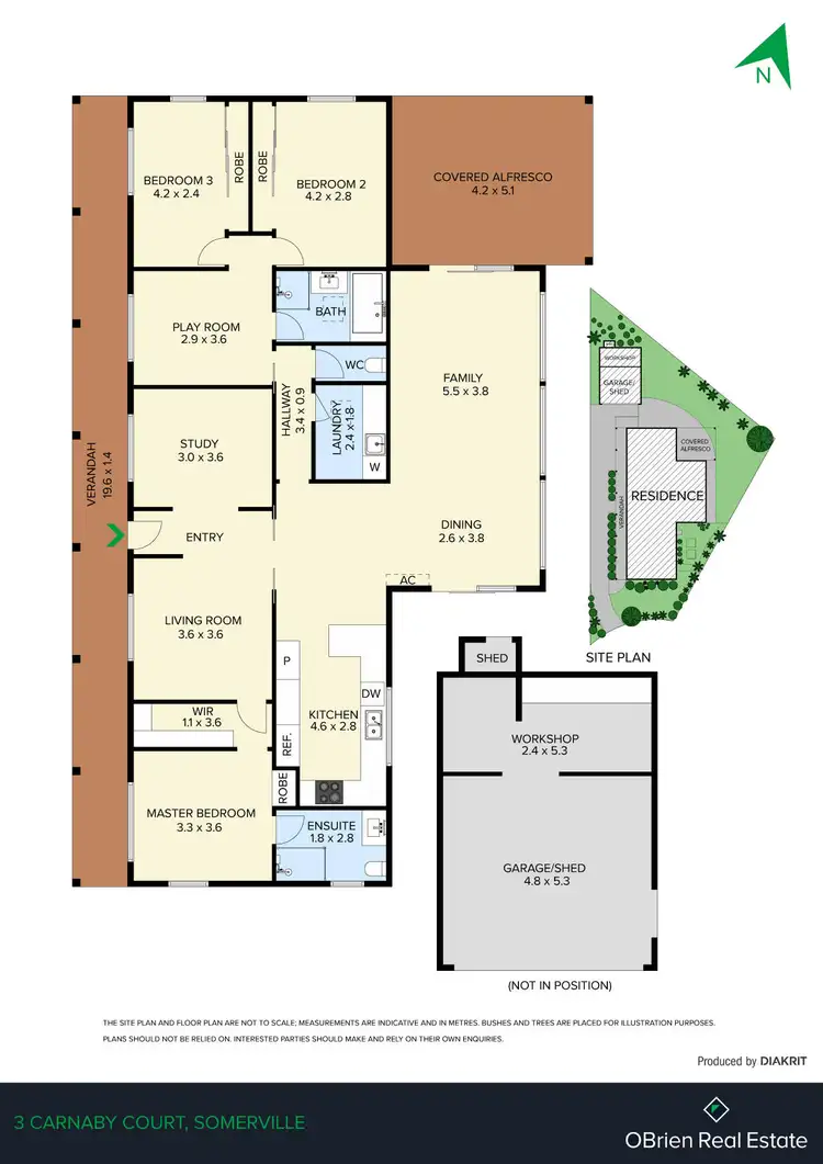 Floorplan of Homely house listing, 3 Carnaby Court,, Somerville VIC 3912