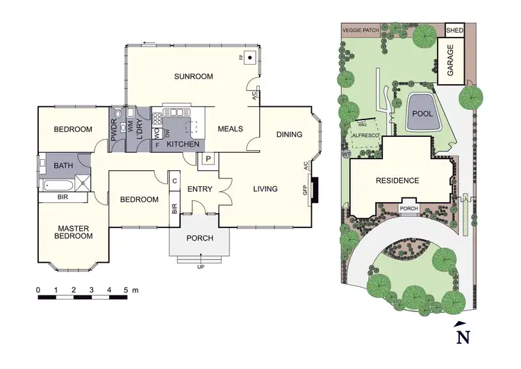 Floorplan of Homely house listing, 8 Conway Court, Boronia VIC 3155