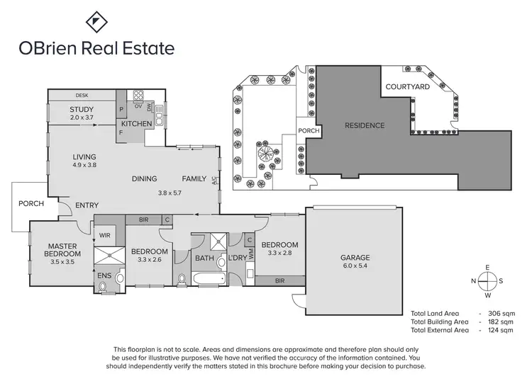 Floorplan of Homely townhouse listing, 1/10 Enright Street, Highett VIC 3190