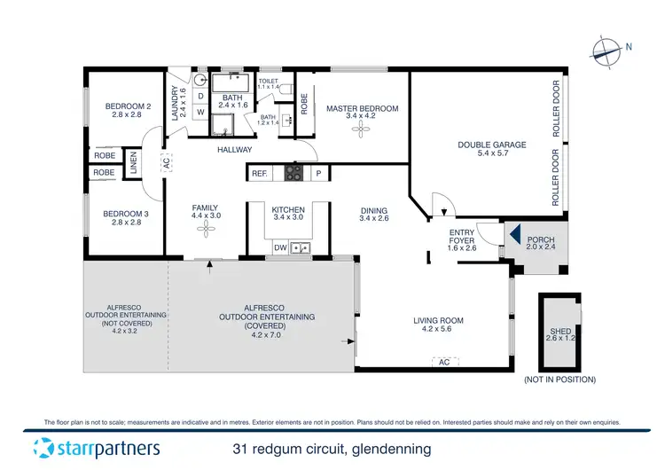 Floorplan of Homely house listing, 31 Redgum Circuit, Glendenning NSW 2761