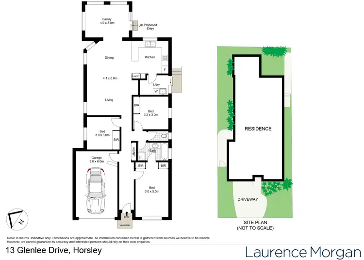 Floorplan of Homely house listing, 13 Glenlee Drive, Horsley NSW 2530