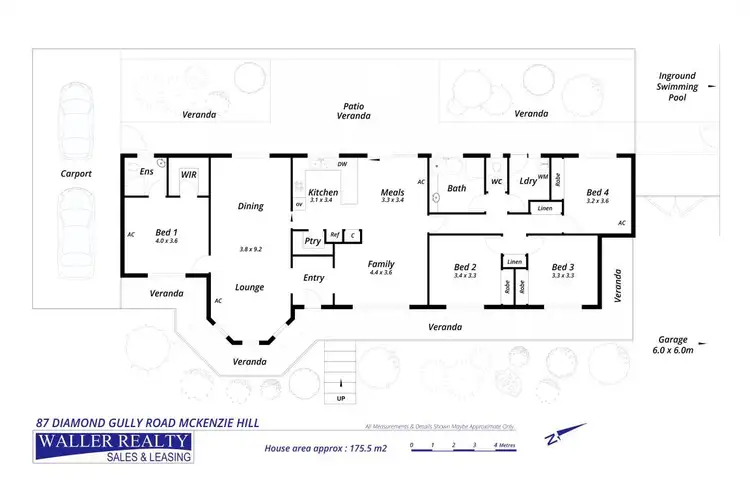 Floorplan of Homely house listing, 87 Diamond Gully Road, Mckenzie Hill VIC 3451