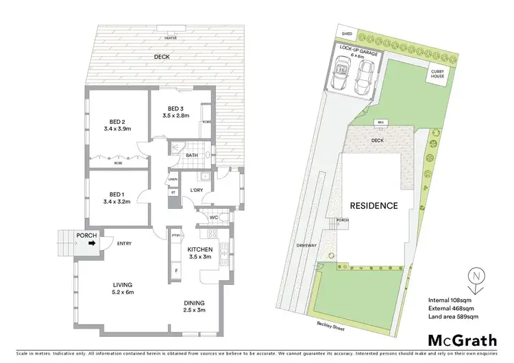 Floorplan of Homely house listing, 7 Beckley Street, Herne Hill VIC 3218