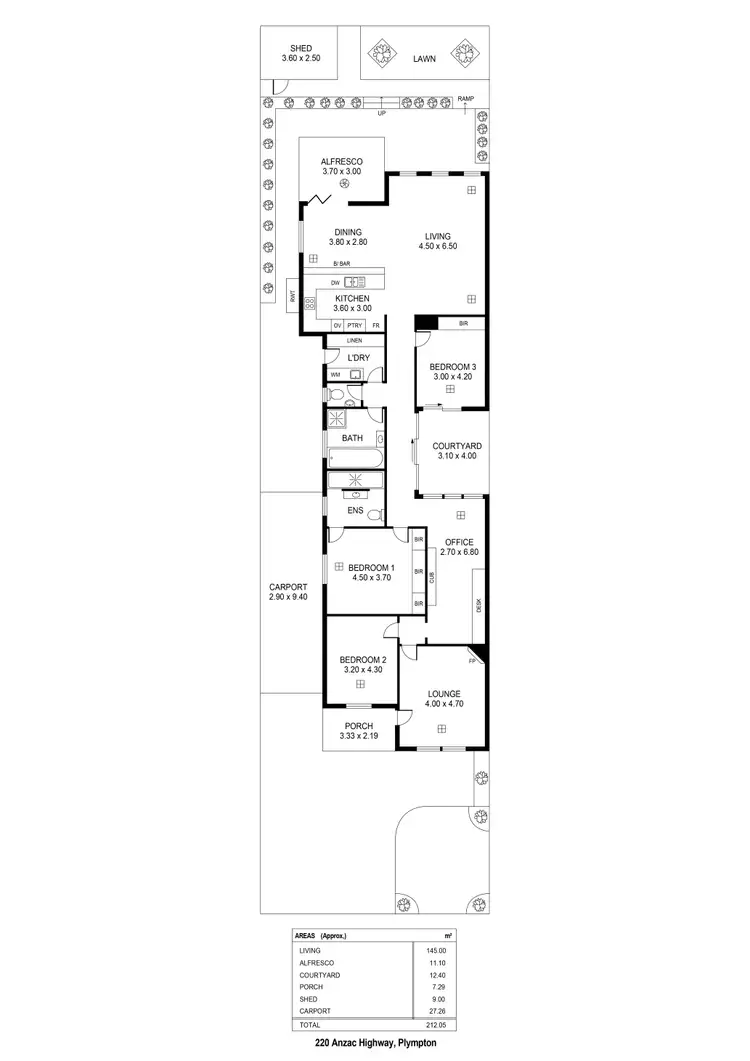 Floorplan of Homely house listing, 220 Anzac Highway, Plympton SA 5038
