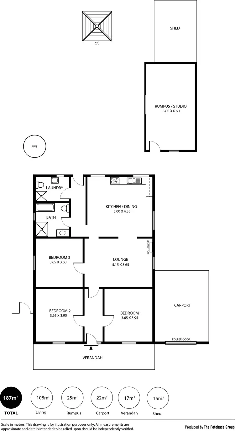 Floorplan of Homely house listing, 34 Yallum Terrace, Kilkenny SA 5009