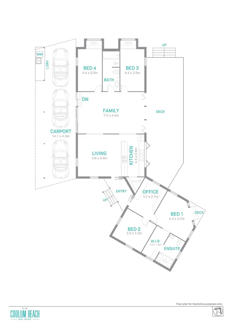 Floorplan of Homely house listing, 100 Valdora Road, Valdora QLD 4561