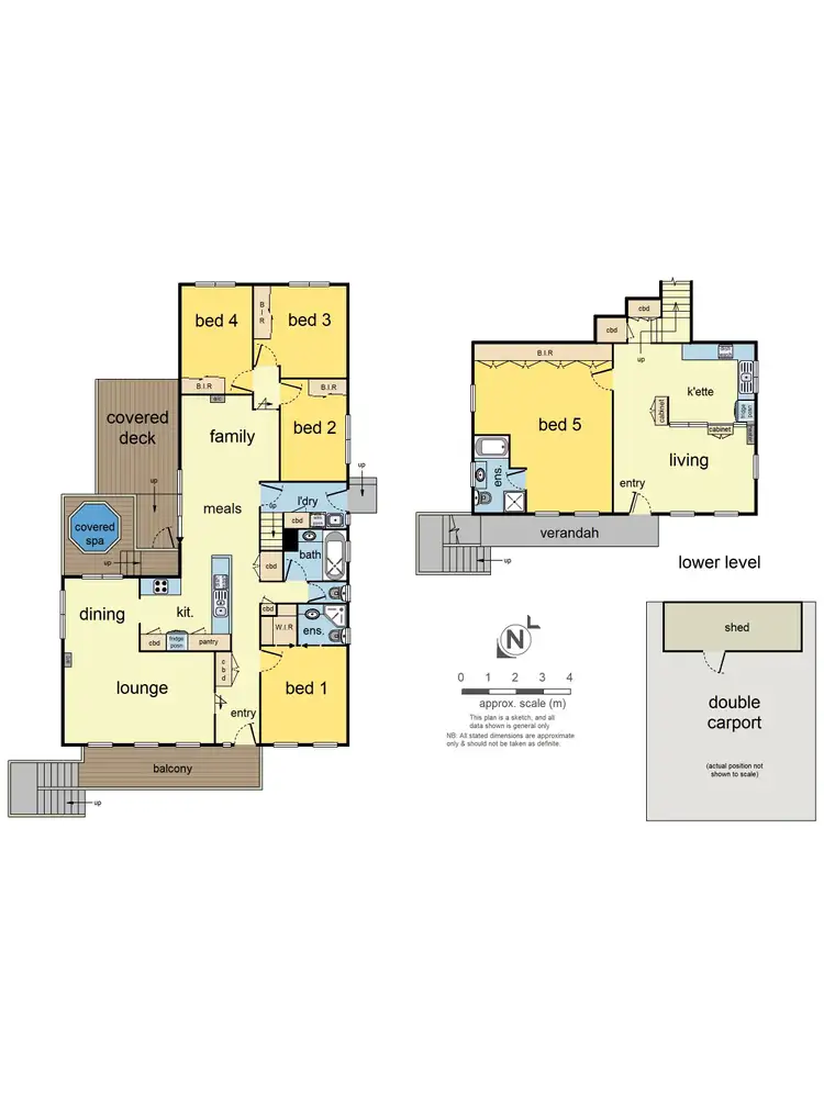 Floorplan of Homely house listing, 3 Peter Court, Mooroolbark VIC 3138
