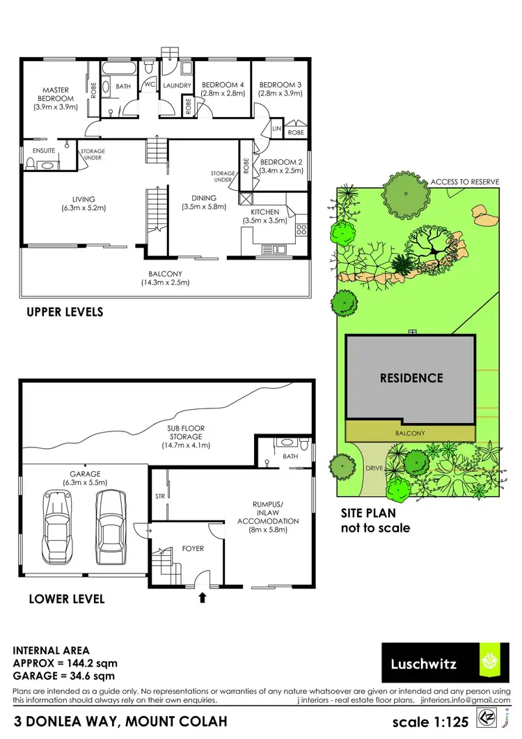 Floorplan of Homely house listing, 3 Donlea Way, Mount Colah NSW 2079