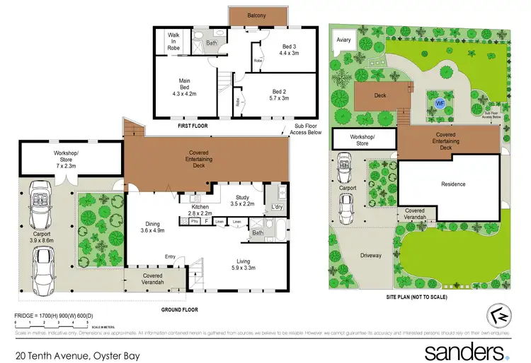 Floorplan of Homely house listing, 20 Tenth Avenue, Oyster Bay NSW 2225