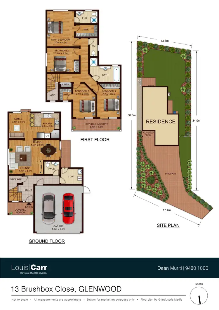 Floorplan of Homely house listing, 13 Brushbox Close, Glenwood NSW 2768