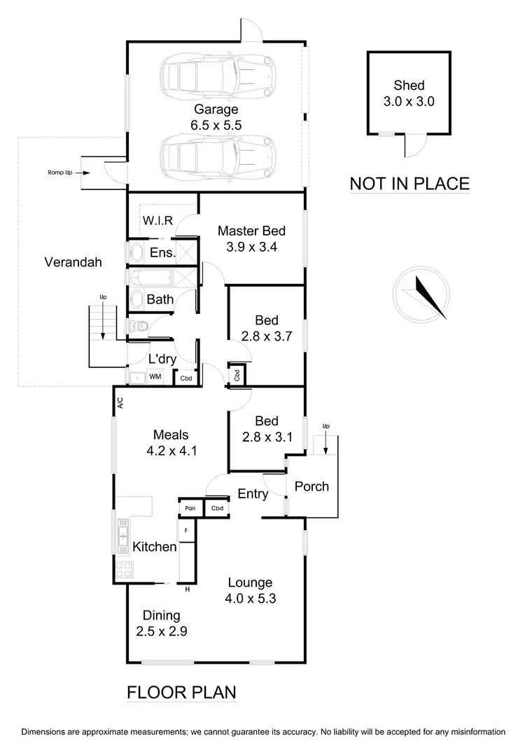 Floorplan of Homely house listing, 1 Cobain Square, Wantirna VIC 3152