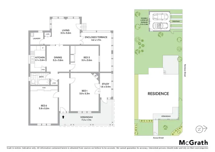 Floorplan of Homely house listing, 348 Avoca Street, Kingsford NSW 2032