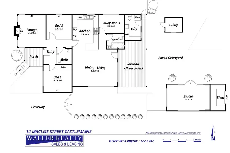 Floorplan of Homely house listing, 12 MacLise Street, Castlemaine VIC 3450