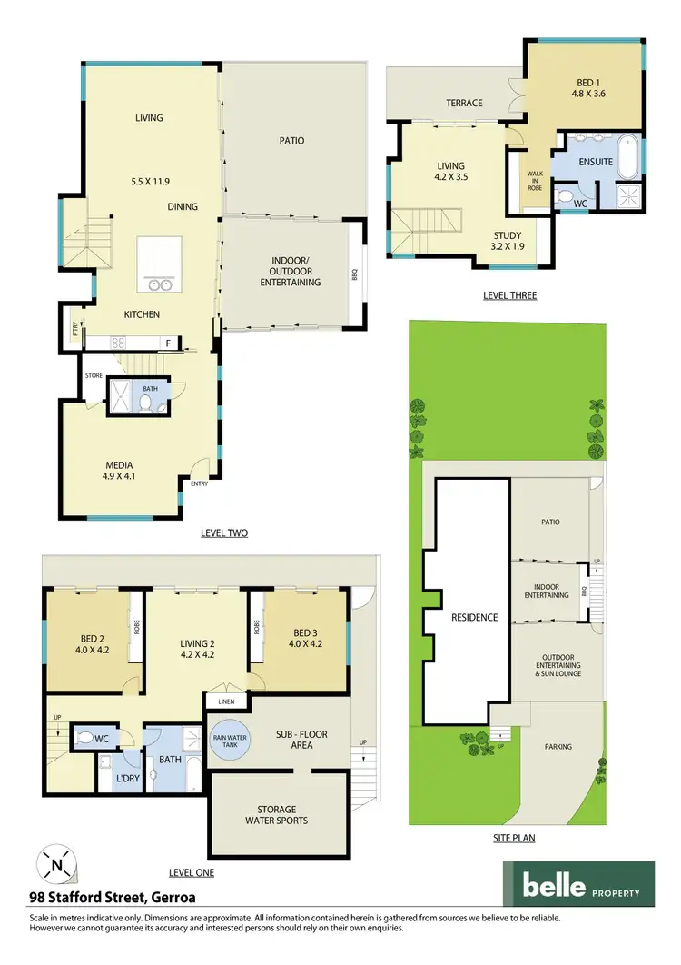 Floorplan of Homely house listing, 98 Stafford Street, Gerroa NSW 2534