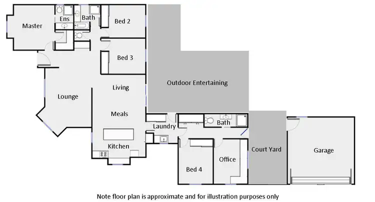 Floorplan of Homely house listing, 259 Twelfth Street, Mildura VIC 3500