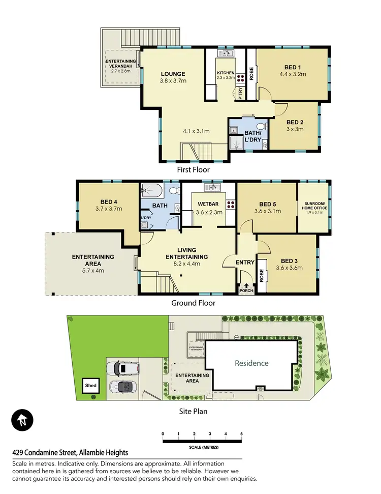 Floorplan of Homely house listing, 429 Condamine Street, Allambie Heights NSW 2100
