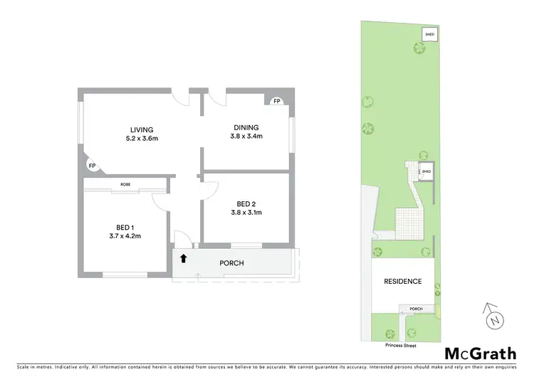 Floorplan of Homely house listing, 37 Princess Street, Brighton-le-sands NSW 2216