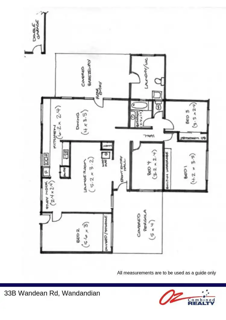 Floorplan of Homely house listing, 33B Wandean Road, Wandandian NSW 2540