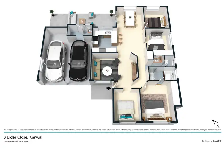 Floorplan of Homely house listing, 8 Elder Close, Kanwal NSW 2259