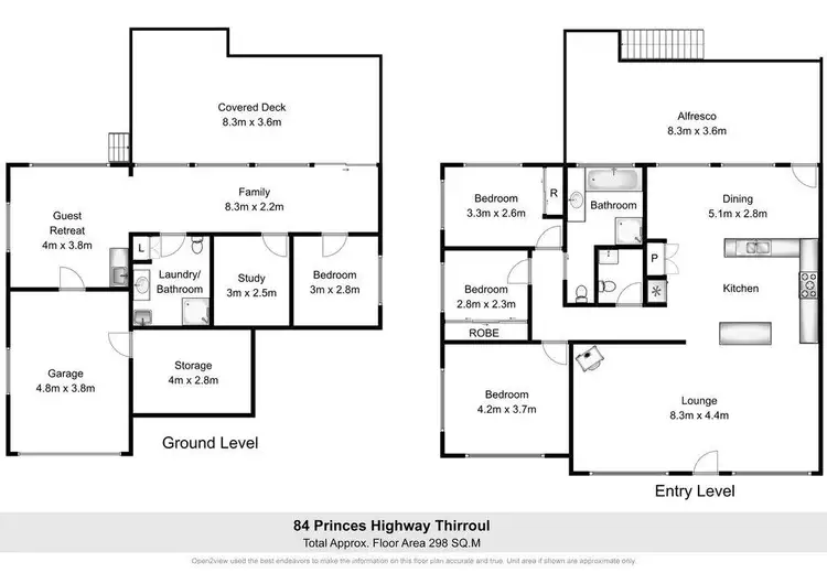 Floorplan of Homely house listing, 84 Princes Highway, Thirroul NSW 2515