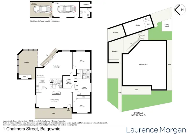 Floorplan of Homely house listing, 1 Chalmers Street, Balgownie NSW 2519