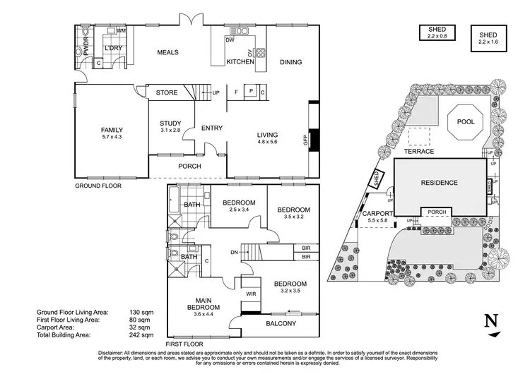 Floorplan of Homely house listing, 34 Porter Street, Templestowe VIC 3106