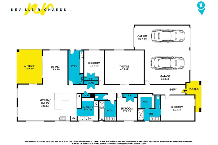 Floorplan of Homely house listing, 62 Fisher Street, Portarlington VIC 3223