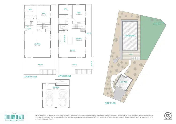 Floorplan of Homely house listing, 21 Goongilla Street, Yaroomba QLD 4573